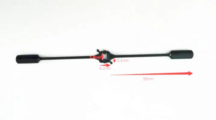 Huan QI huanqi 857 857B Set stabilizzatore per elicottero RC barra di bilanciamento 857b-001
