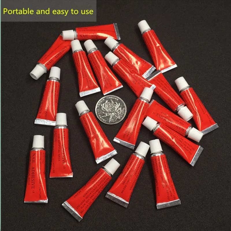10 pz Colla liquida ad asciugatura rapida Adesivo multiuso Gioielli fai da te Strass di cristallo Artigianato Correggi lo schermo del telefono Strumento di colla per gel per unghie in vetro