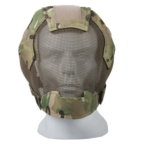 Baseball Paintball Airsoft Full Face Metal Mesh Mask nuova maschera antigas per la caccia GZ90043