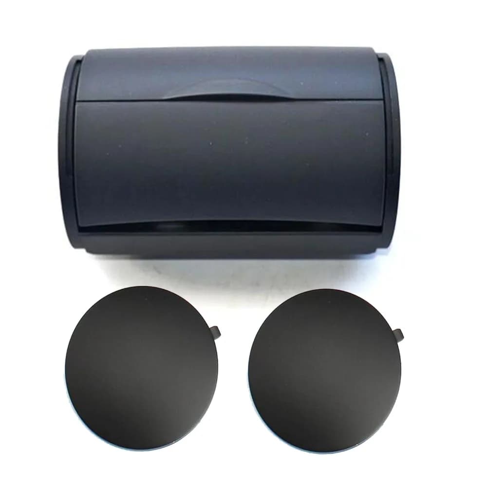 1 set Nero 1J 0857962 Posacenere per vassoio di cenere posteriore H con tappi laterali per VW JETTA MK4 BORA GOLF MK4 1998-2004