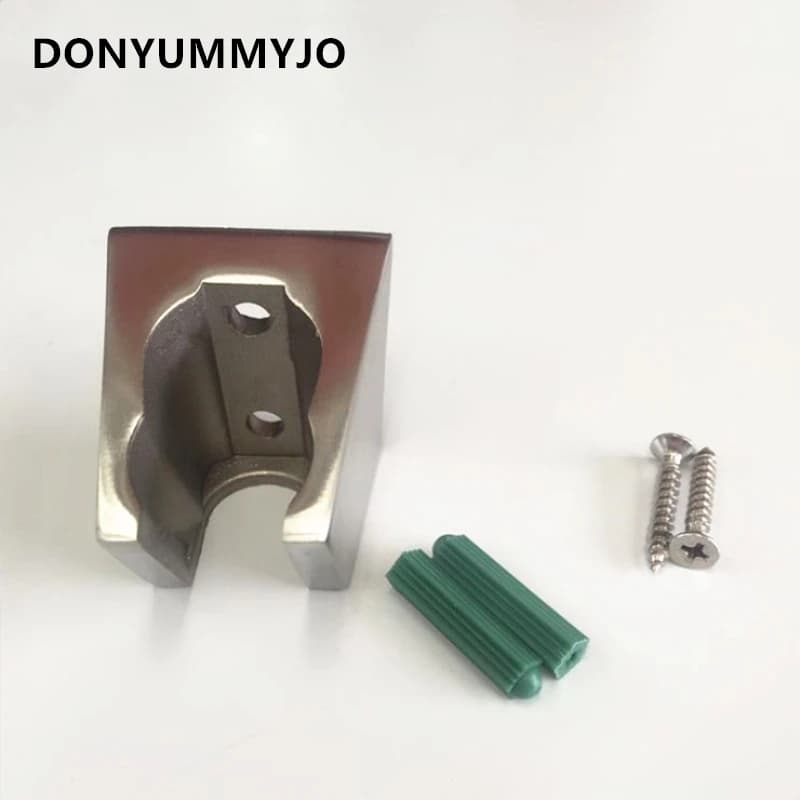 Stainless Steel Handheld Shower Spray Head Holder Bracket Wall Mount for Bathroom Hand Sprayer Wand Brushed Nickel