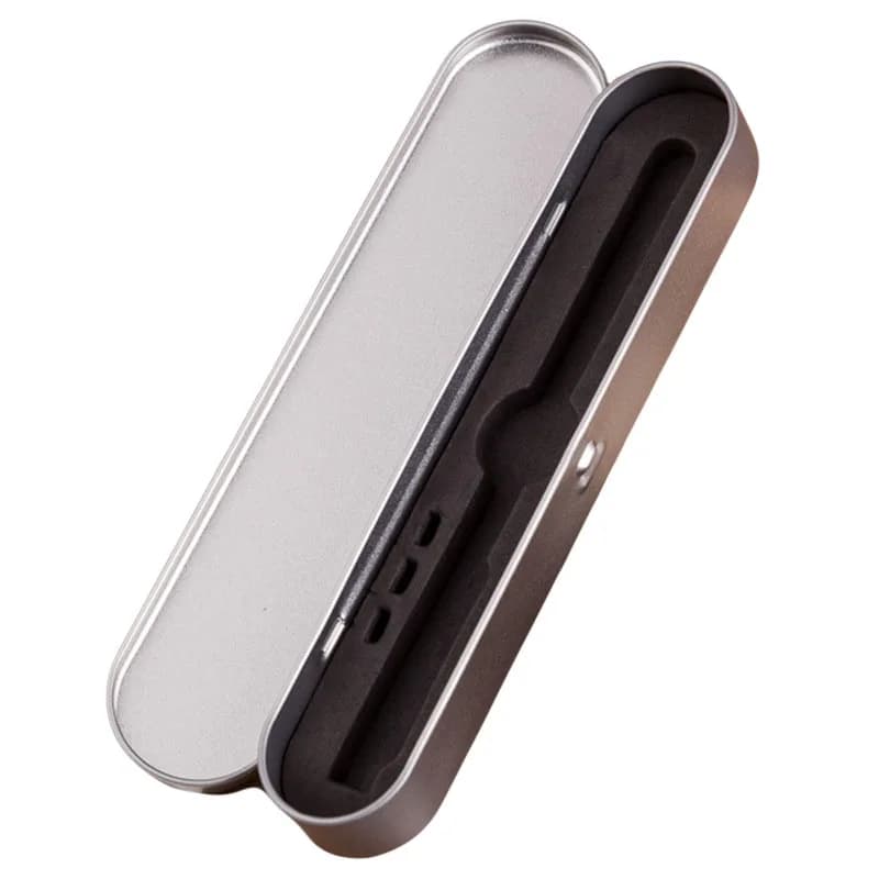 1pcs Semplice Cassa di Matita del Metallo Pratico Contenitore di Regalo Per I Bambini Amici Regalo di Forniture Per Ufficio di Alta Qualità Forniture di Stoccaggio