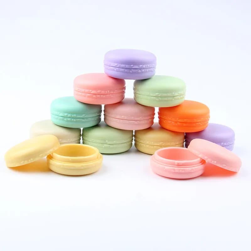 10/50/100 pcs/lot 10g candy color cosmetic container vacuum vase plastic vase shade makeup travel cream lotion bottle box