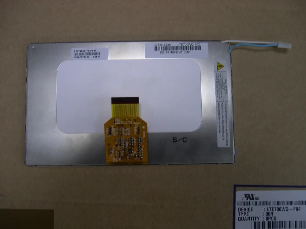 Display campanello video DVD portatile con cornice per foto digitale LTE700WQ-F04 F02 da 7 pollici