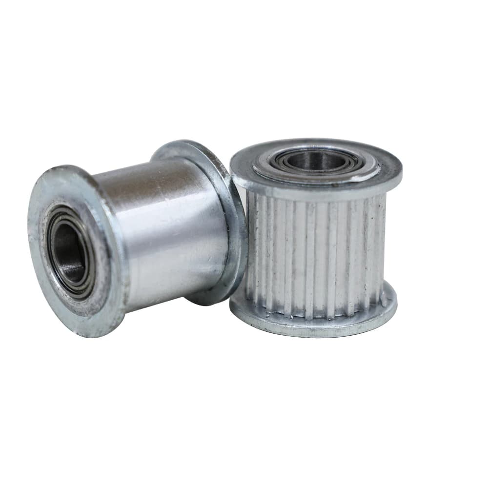 Puleggia tendicinghia in lega di alluminio MXL 16T, foro 3mm, larghezza cinghia 7/11mm, con cuscinetto, passo 2.032mm, sincrona per stampante 3D