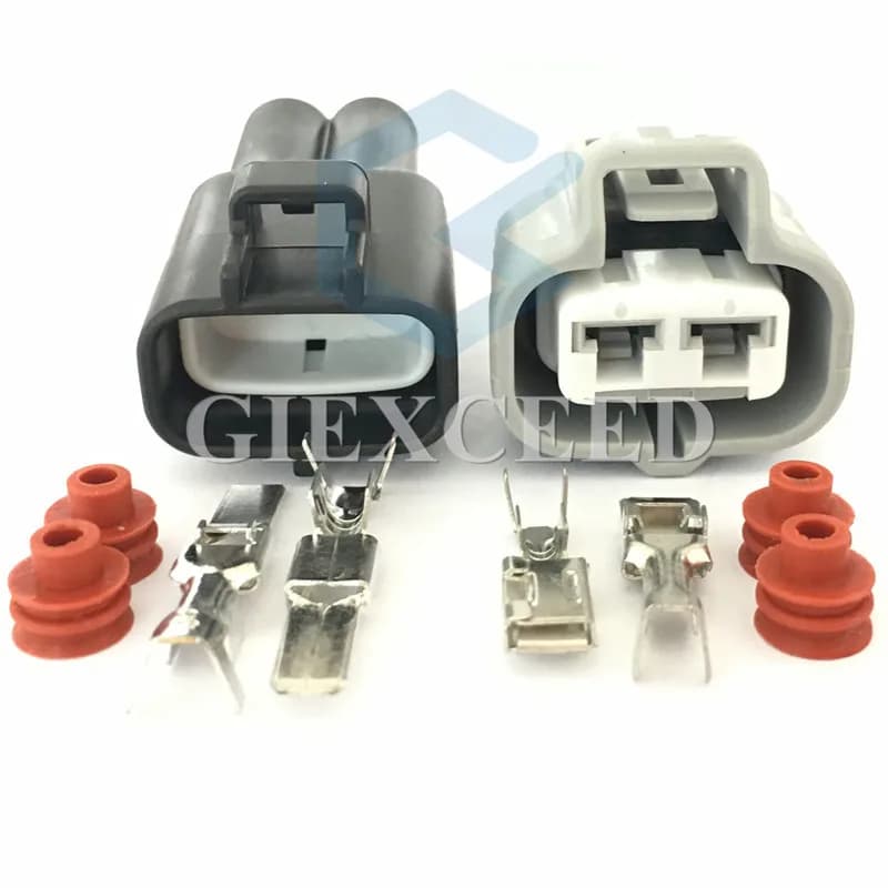 2 set 2 Pin Starter 11410 6189-0425 6188-0259 spina motore idraulico presa cavo HID femmina automobilistica per Toyota