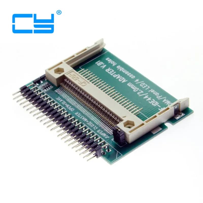 CF Compact Flash Merory Card per Computer Portatile 2.5 "44 Pin Maschio IDE Hard Disk Drive HDD SSD Adapter