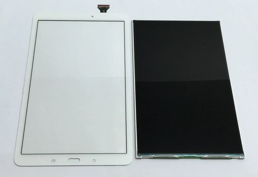 Assemblea LCD di vetro del Monitor dell'esposizione del sensore del convertitore analogico/digitale del Touch Screen per la compressa di Samsung Galaxy Tab E 9.6 SM-T560 T560 T561 di SM-T561
