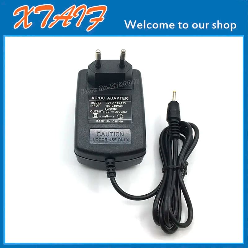 EU Plug 12v2A Tablet charger Adapter 2.5mm*0.7mm for android universal tablet charger cube U30GT2 U30GT free shipping
