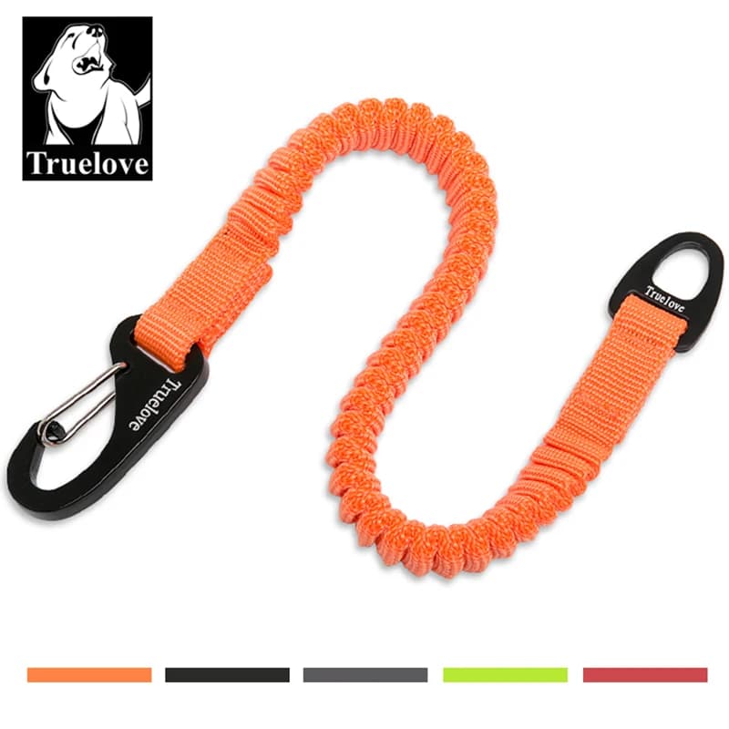 Truelove short bog nylon leash for extension collar for retractable dogs for training of all races walking TLL2971
