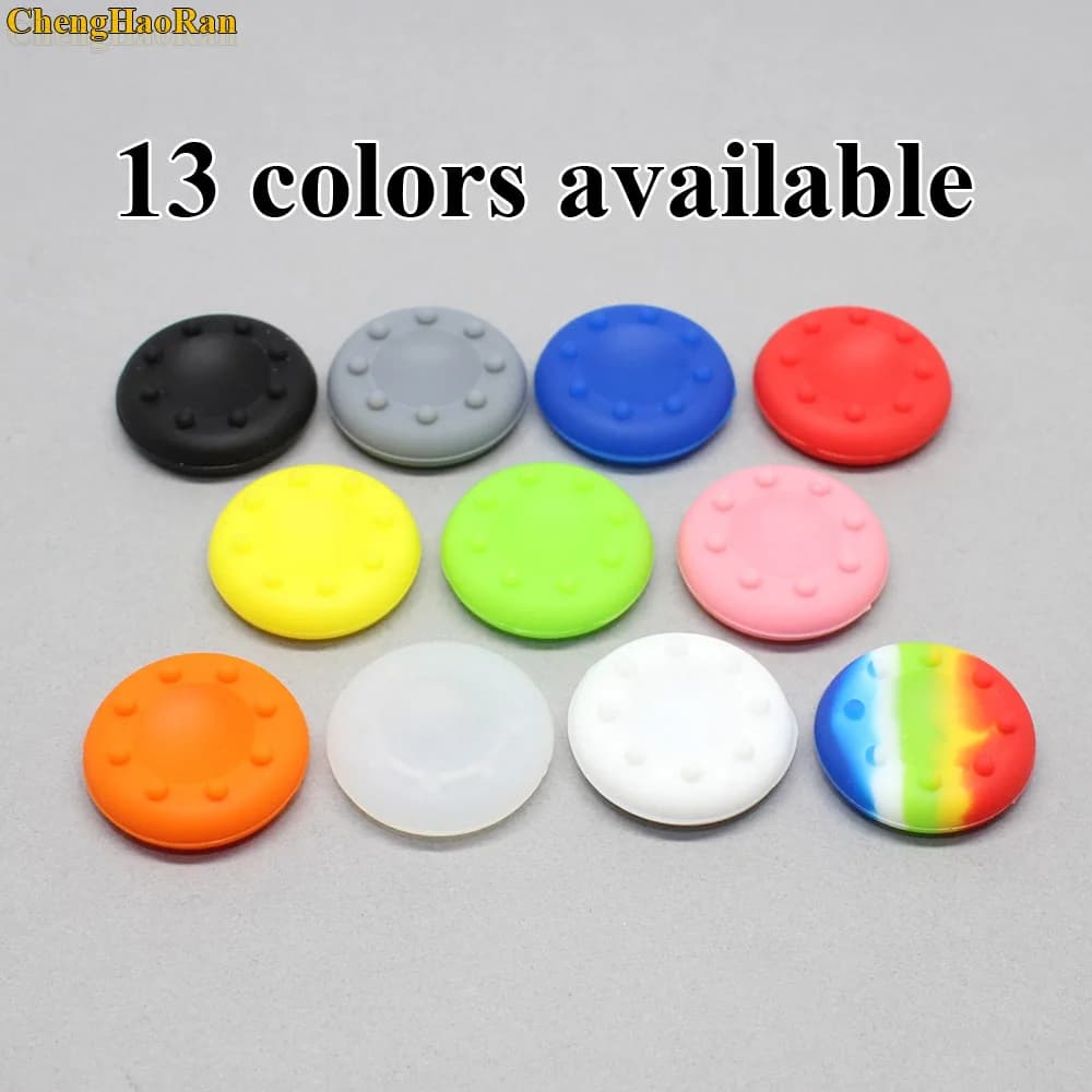 1 paio = 2 pezzi per PS5 PS4 PS3 XBOX serie SX One Switch Pro tappi per levetta in gomma siliconica coperture manopole per controller analogico