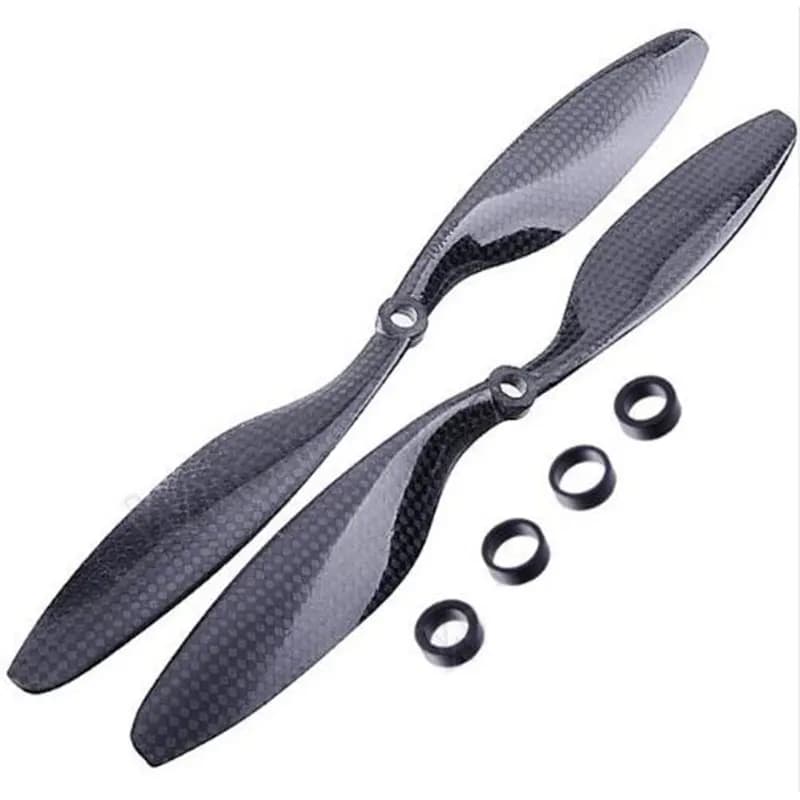 4 pieces/2 pairs of carbon fiber propellers 3K 12x3.8 1238/1047 CW CCW 12 inch for four-copper drone accessories