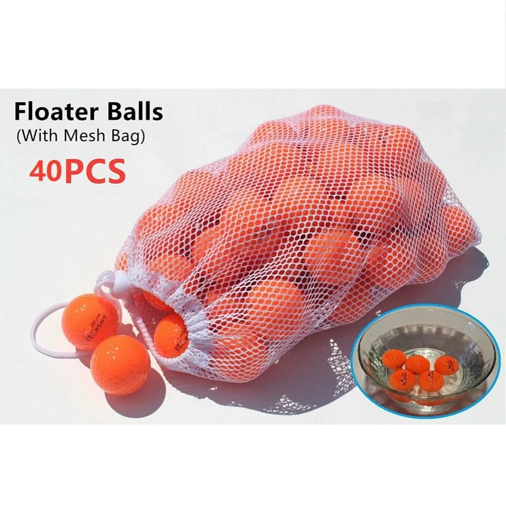 Palline da golf galleggianti Palline galleggianti Palline da allenamento per gamma d'acqua galleggianti 40 pezzi Una confezione