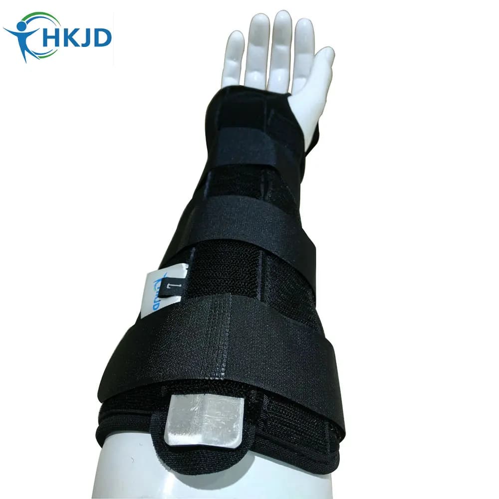 Assistenza sanitaria Tunnel carpale Supporto per tutore per polso Distorsione Avambraccio Stecca Fascia per cinturino-Piccolo supporto per tutore destro