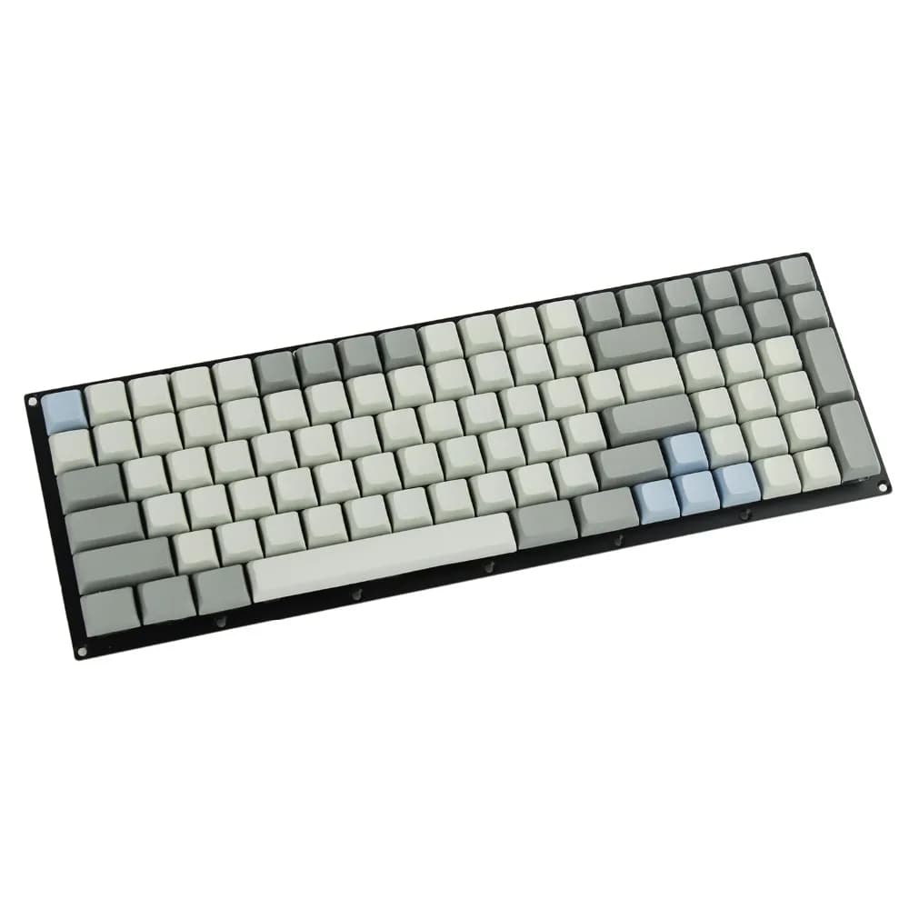 YMDK 147 XDA blu grigio misto pieno Keycap per tastiera meccanica MX Apex Ergodox Filco Leopold Cosair Noppoo Planck
