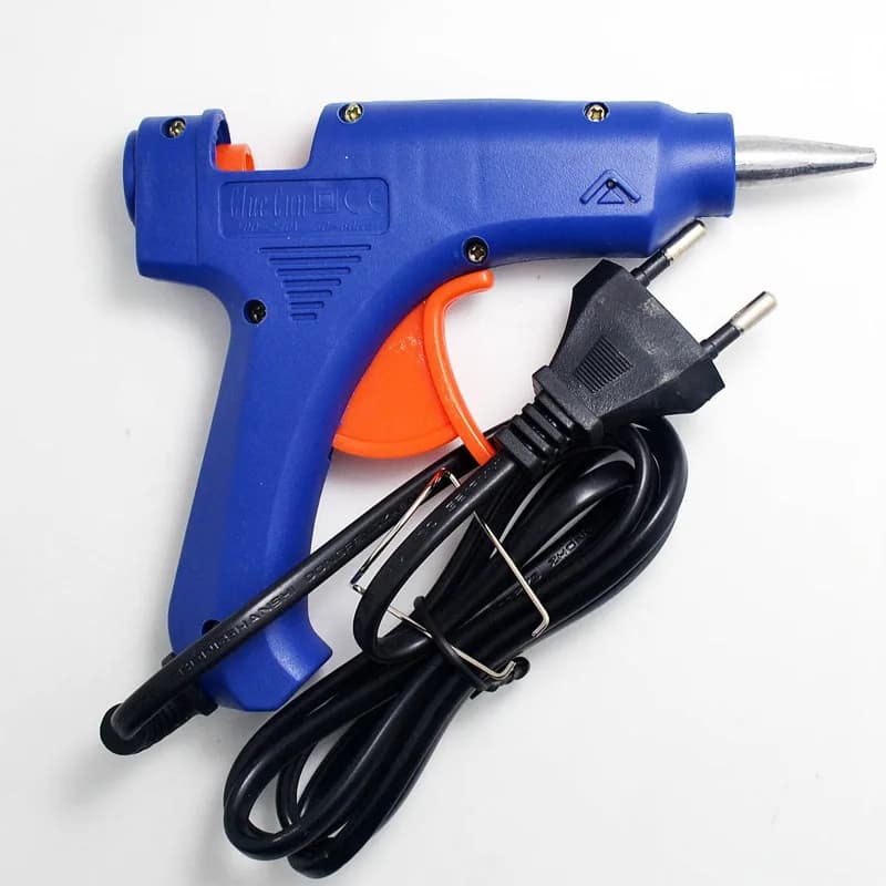 Mini pistola per colla a fusione per stick di cera sigillante da 7 mm, riscaldatore professionale ad alta temperatura, pistola per colla a caldo, strumento termico di riparazione, adatto per stick da 7 mm da 20 W