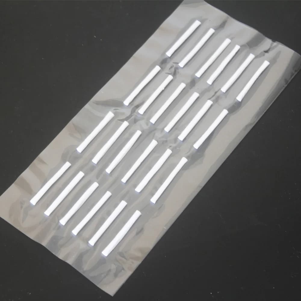 96PCS 3 Size Cane Fake Eyelashes Perming Curling Bigodini Perm Sticky Salon Set