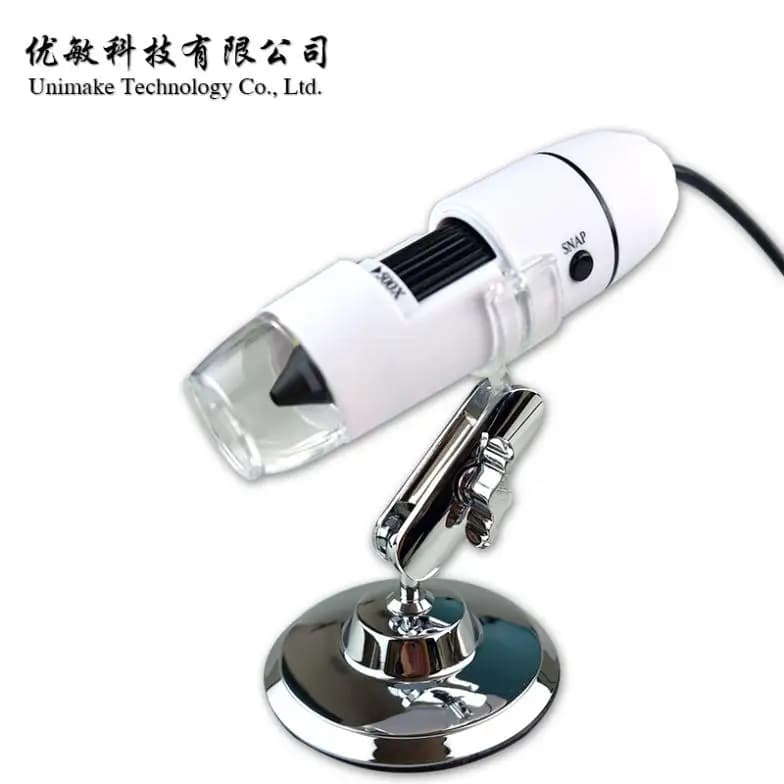 50- 500x microscopio digitale USB bianco lente d'ingrandimento elettronica 200 1-endoscopio portatile