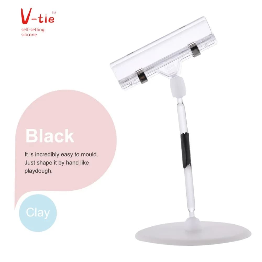 4 pezzi autoadesivi fai da te v-tie Silicone sigillante resistente al calore argilla colla di gomma modellabile universale v-tie Fix forma di riparazione pasta polimerica