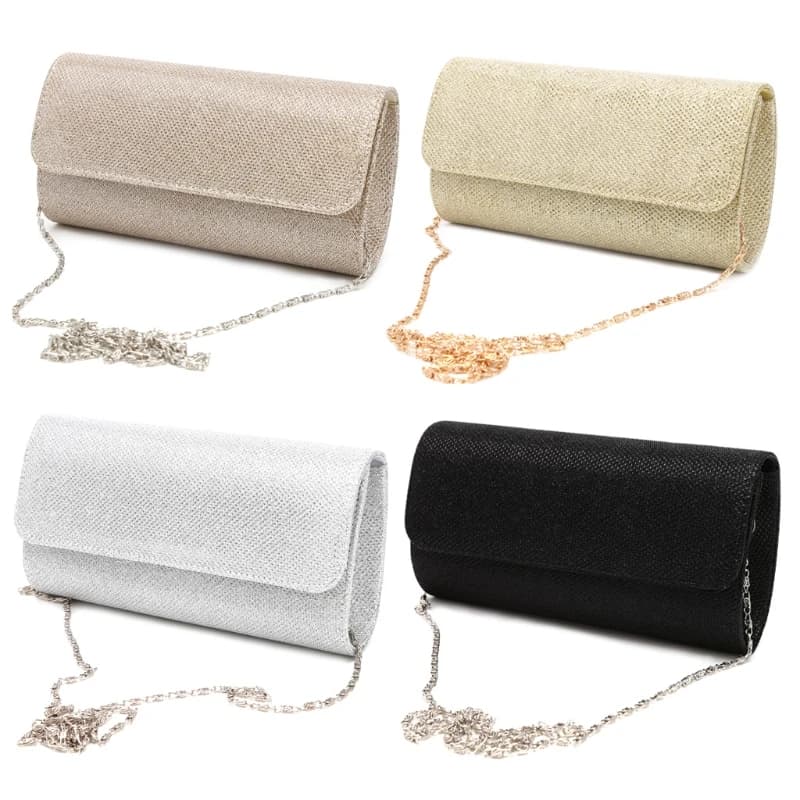 THINKTHENDO borsa a tracolla da sera da donna popolare pochette da sposa Prom busta da sposa borsa nuova