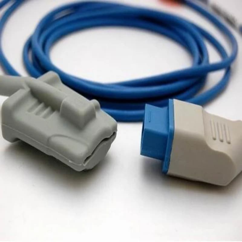 Compatibile Per NIHON KOHDEN BSM2301 DB14 PIN In Silicone Per Adulti SPo2 Sensore Spo2 Sonda Monitor Del Sensore di Ossigeno Ossigeno Sonda 3 m/ 9ft TPU