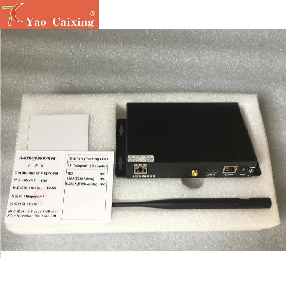 Novastar TB20 plus asynchronous and synchronous controller sending card box