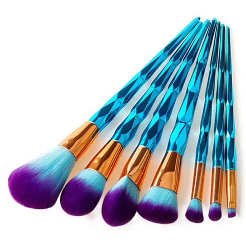 4/7/10 pieces diamond makeup brushes set foundation in powder shade contour concealer fard makeup tools Dropshipping
