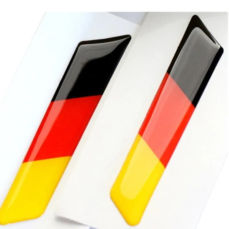 For Volkswagen VW Golf 5 6 MK5 MK6 GTI Car Styling 3D Wall decal Lift key Handle Seat Trim Cover Germany Flag Emblem Logo