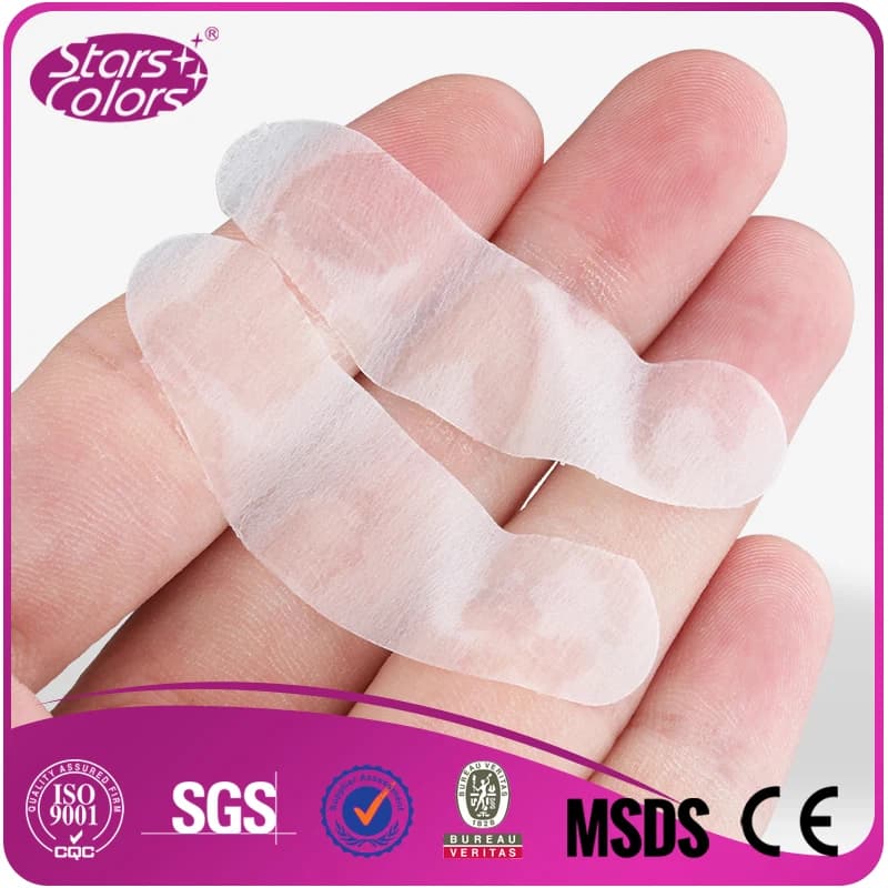 Patch gel soft patch 100 pairs/box Silver Pack Lint Gel Under Special Pad Eye Collagen and Hyaluronic Eye Pads