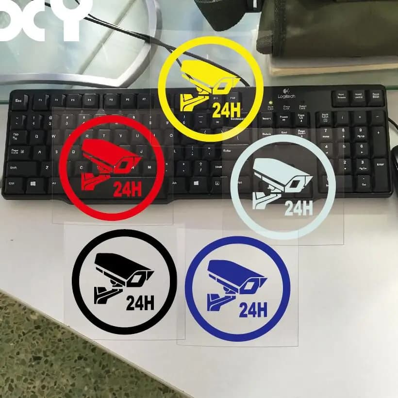 Waterproof Car Sticker High Quality motorcycle Stickers Decals camera Car styling Car Accessories Reflective Type car stickers