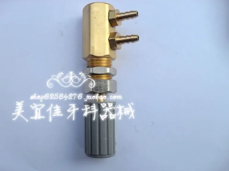 2 pz. Materiali dentali, strumenti odontoiatrici, valvola di regolazione dell'acqua piccola, valvola di regolazione, valvola F