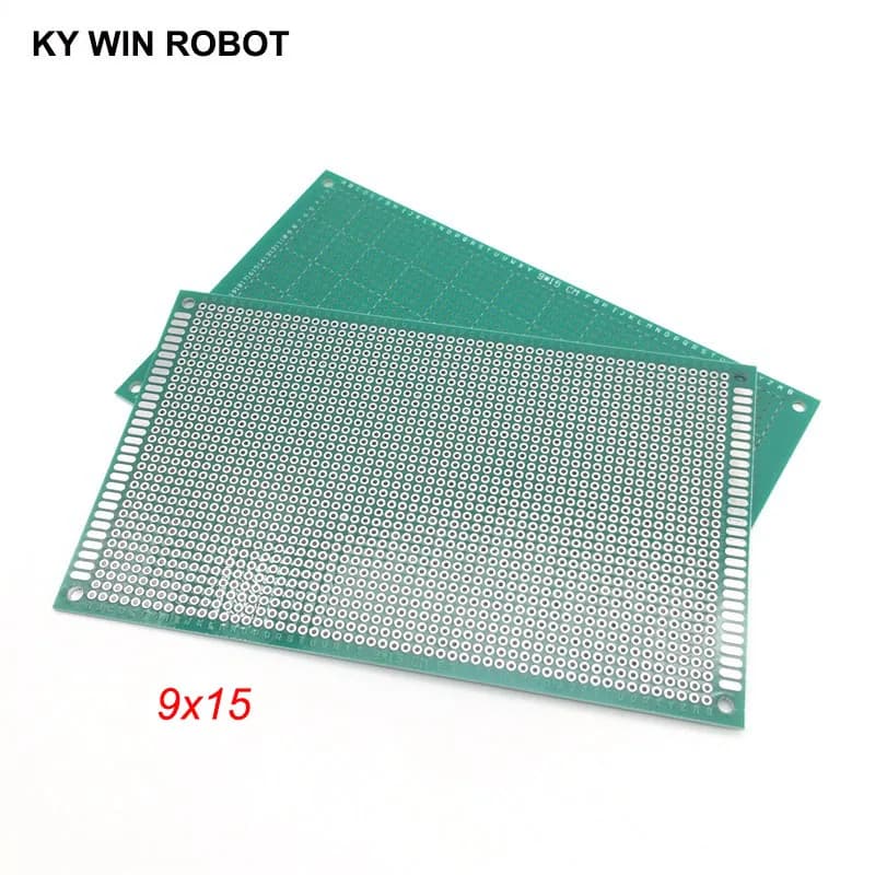 1 pcs 9x15cm 90x150mm single side prototype PCB universal circuit printed Protoboard for Arduino