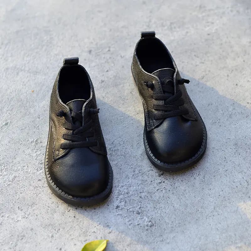 Scarpe in vera pelle per bambini scarpe da scuola scarpe da bambino Oxfords mocassini scarpe da ginnastica per bambini in stile britannico