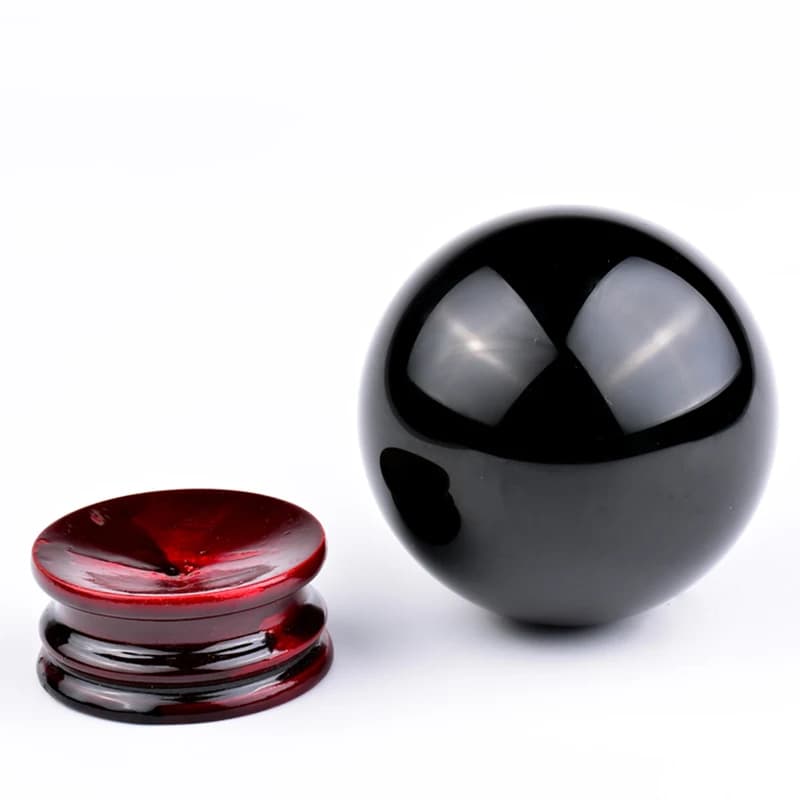 12pcs /lot Wholesale Mini Wooden Base Stand for 30MM 40MM Crystal Ball Sphere Holder Display