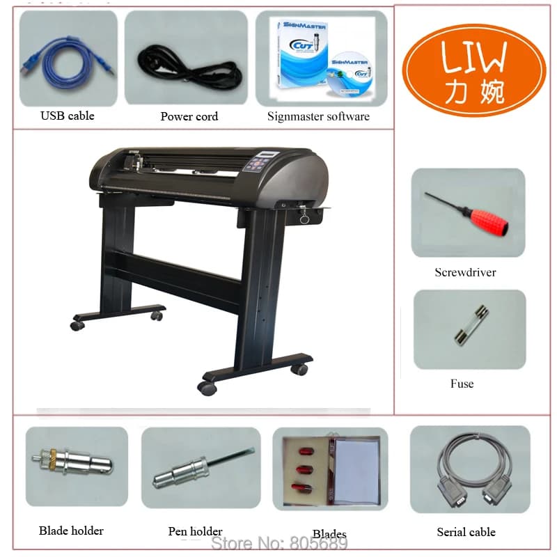 Nuovo modello di plotter da taglio automatico con motore passo-passo per vinile, plotter grande, plotter da taglio piccolo, spedizione gratuita