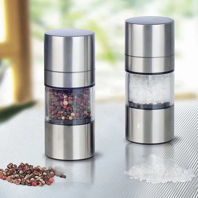 5 manuale Pepe Mulino Sale Pepe Mill Grinder Portatile Da Cucina Mill Muller Casa Attrezzo Della Cucina Spice Salsa Grinder Pepper Mill