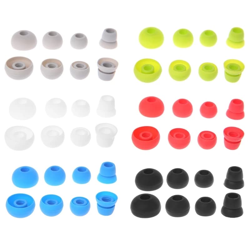 OOTDTY 4 Paia di Auricolari In Silicone Sostituire Per Batte Powerbeats 2/3 Cuffia Senza Fili