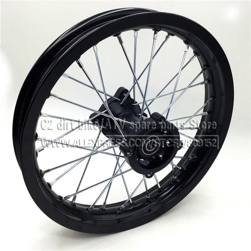 Rear Rims 14inch Aluminum Alloy Disc Plate Wheel Rims 1.85x14"inch for Chinese dirt bike pit bike wheel 1.85-14
