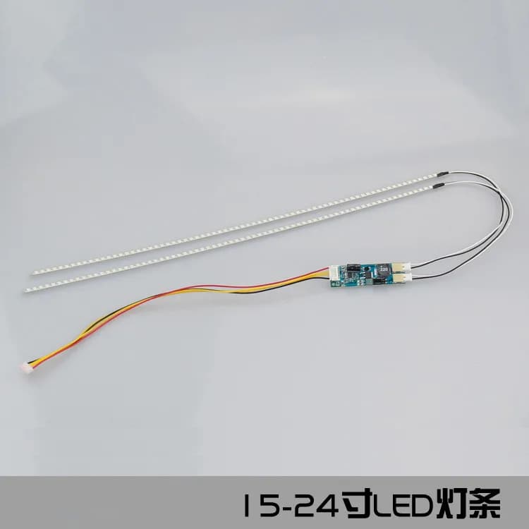Kit di strisce luminose a LED da 15 pollici (315 mm) con retroilluminazione LED, luminosità regolabile, aggiornamento dello schermo LCD CCFL a monitor LED