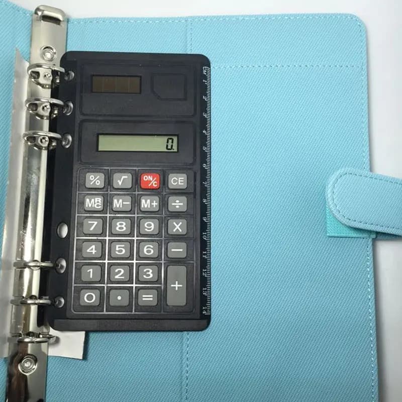 Nuovo arriva 6 calcolatrice a fogli mobili pianificatore calcolatrice accessori per Notebook Match A5 A6 Notebook
