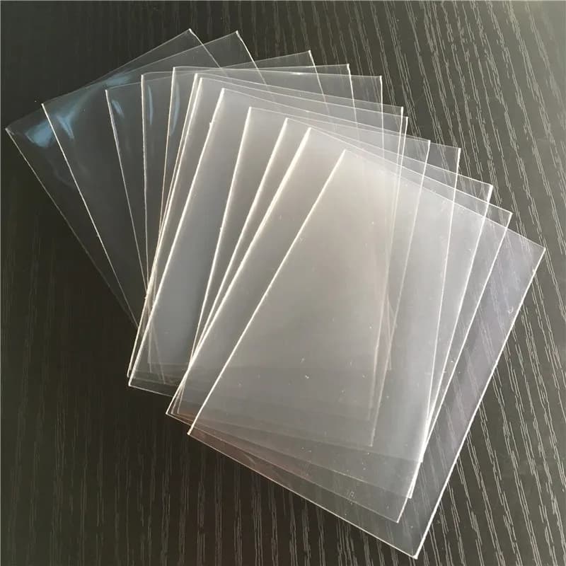 300 pz/lotto multi-dimensione trasparente protezione della carta da poker gioco magico custodia dei tarocchi raccolta buste per carte da poker