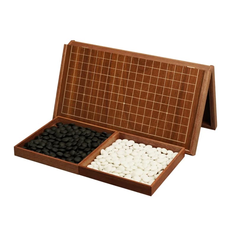 BSTFAMLY Magnetico Andare Scacchi 19 Strada 361 Pz/set Cinese Vecchio Gioco di Andare Weiqi Internazionale Dama Pieghevole Da Tavolo Giocattolo Regali LB07