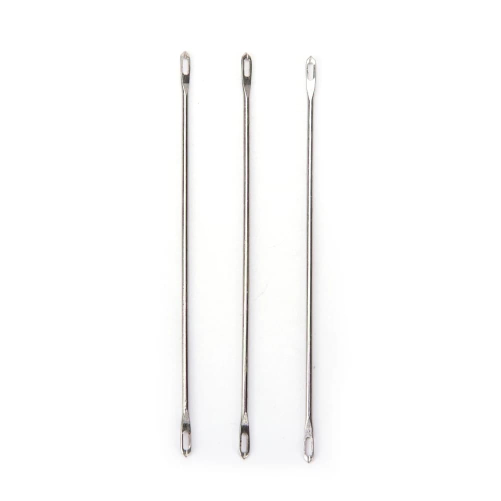 1 pz aghi a doppio occhio trasferimento fai-da-te per macchine per maglieria Standard nastro accessori artigianali per la casa strumenti per cucire