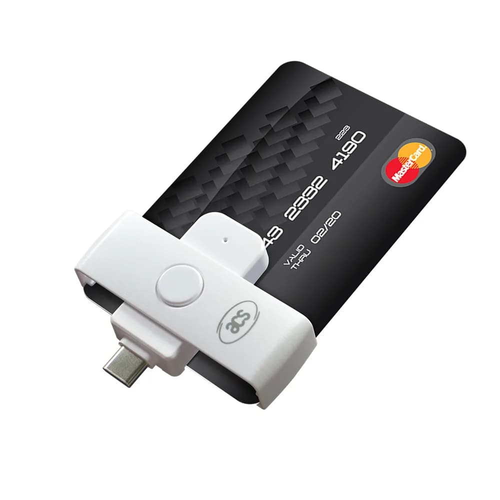 Lettore di smart card ACR39U-NF Pocketmate II (USB Type-C) per CAC, scheda SIPRNET, scheda J-LIS, schede di memoria SLE4442 SLE4428 AT24C64