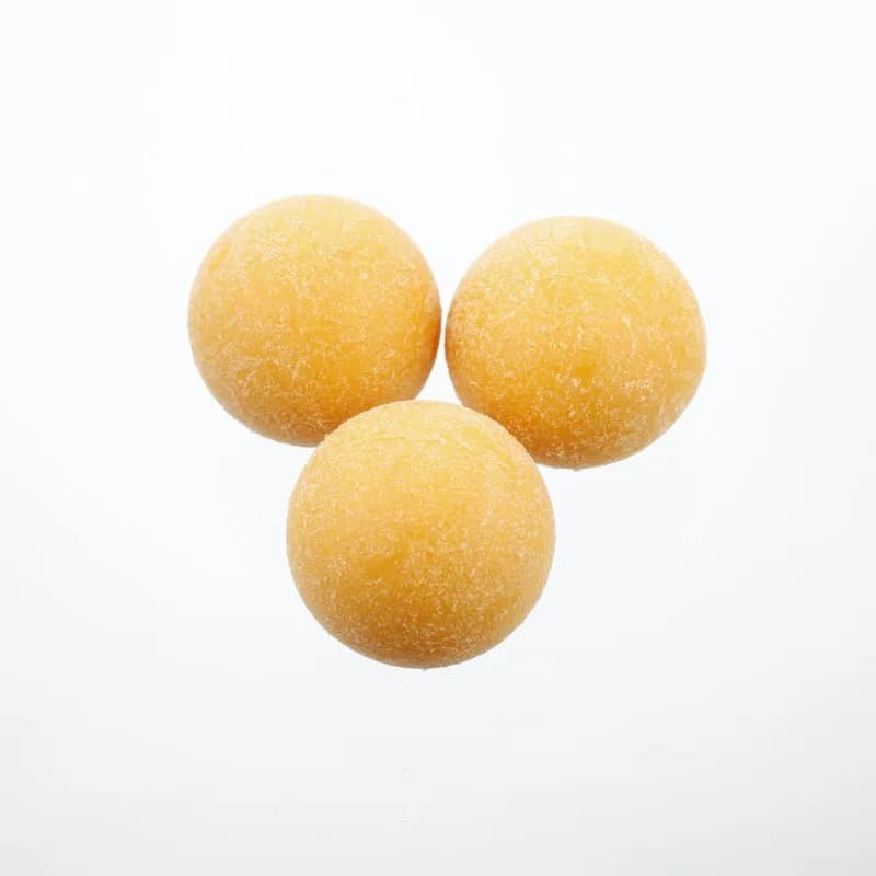 Pallone da calcio balilla da calcio balilla, mini palloni da calcio, arancione appiccicoso, gioco di calcio professionale, 36 mm, AE-05, 6 pezzi