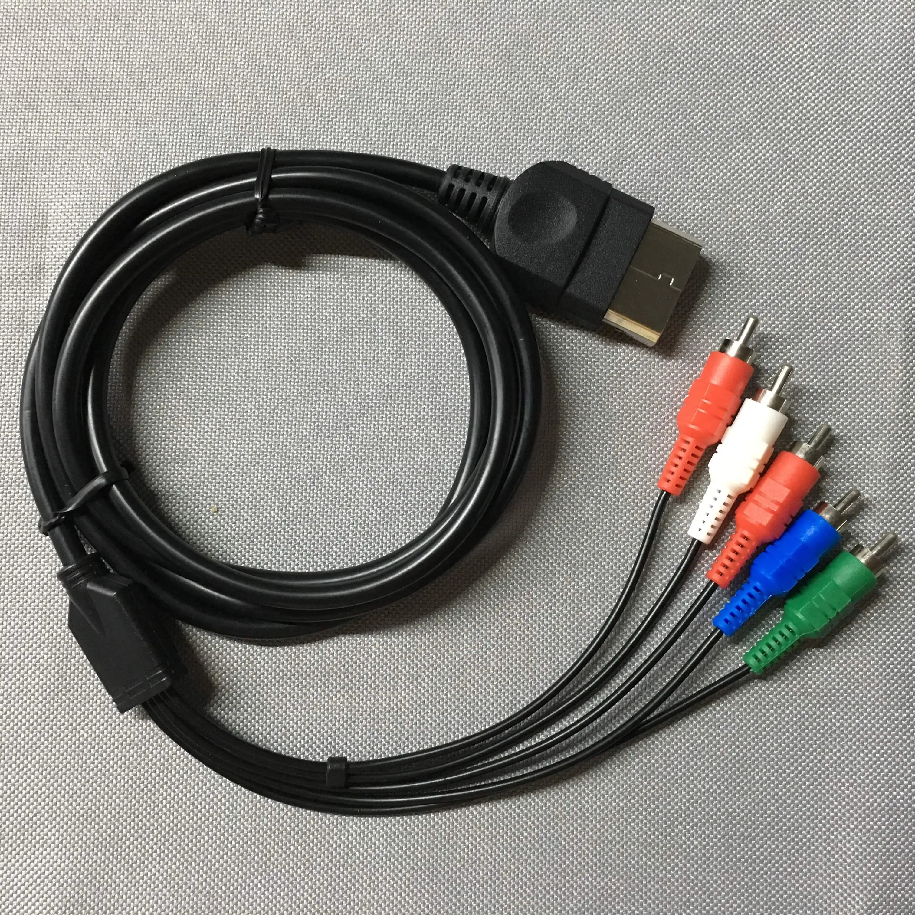 FZQWEG 180 CM HD Component AV Cavo di Sostegno 480/720/1080 P per XBOX 360 per il trasporto di Microsoft XBOX 360 Giochi solo gli accessori per XBOX 360