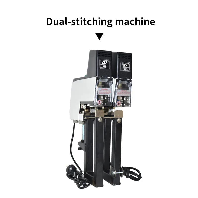 1 pz cucitrice doppia elettrica 110 V/220 V cucitrice elettrica a doppia testa rilegatrice