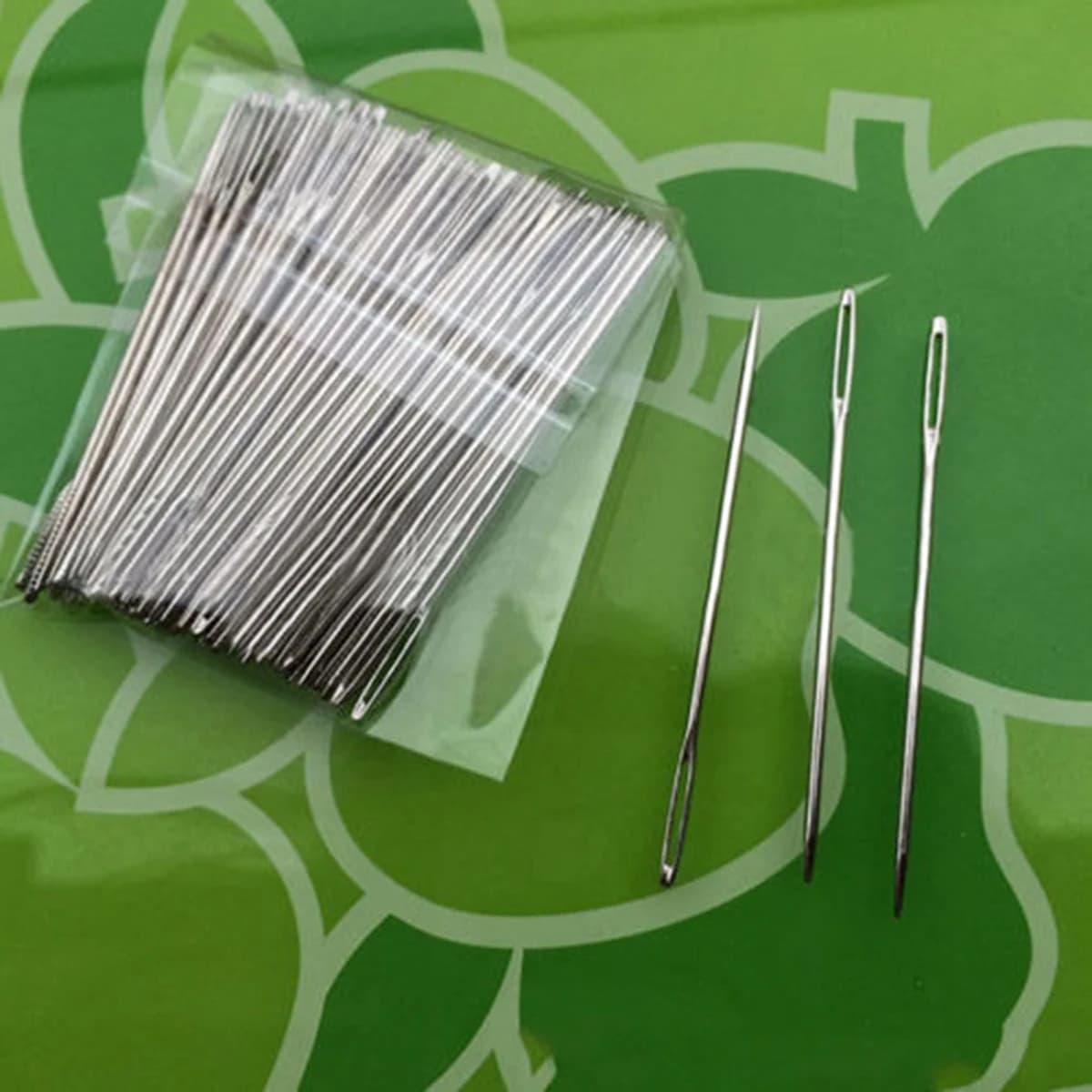10 pz/lotto 5cm grande occhio ricamo arazzo rammendo ago cucito api artigianato strumenti