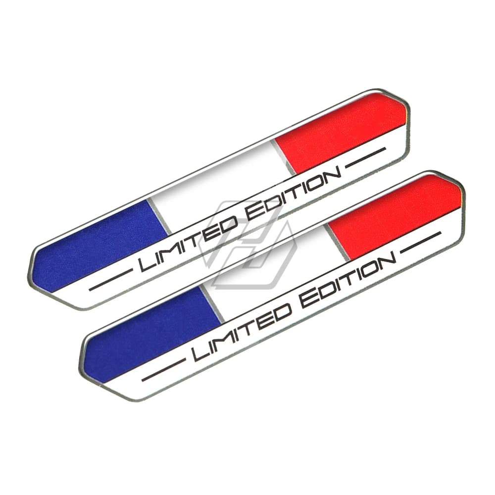 Francia spagna Flag Limited Edition decalcomania Sticker moto Tank Case per Aprilia Ducati Yamaha Honda Suzuki Kawasaki Benelli