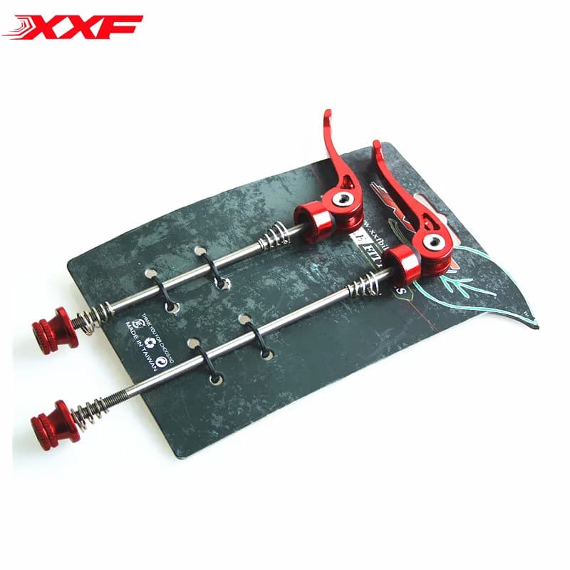 Titanium Bike Quick Release Axis Skewers, QR Wheel Hub Skewers, Front Rear Mountain Parts, New Promotion, 1Pair